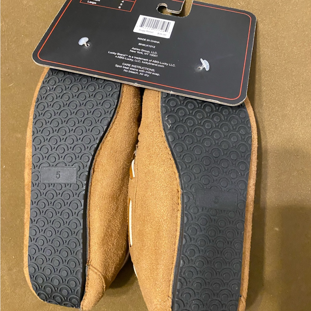 Lucky Brand Tan‎ Moccasin Slippers - Picture 4 of 4